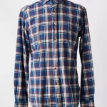Chemise Manches Longues Bagutta Bleu